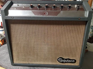Vintage 1964 Epiphone EA-28RVT Pathfinder small tube combo amp - Picture 1 of 17