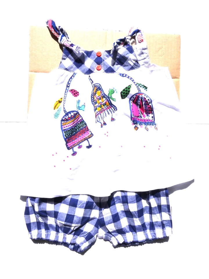 Catimini Spirit Colore Completo Baby, Bianco-Blu Taglia 92 (2 Anni) - Immagine 1 di 1