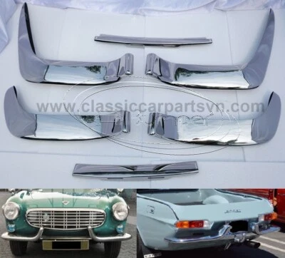 Parachoques de cuerno de vaca Volvo P1800 Jensen según petición del cliente Foto 1 de 4