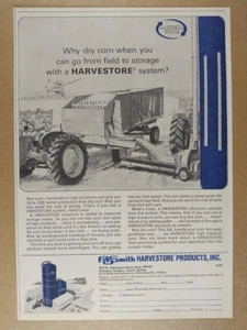 1966 Harvestore Silos High Moisture Corn Storage vintage print Ad - Picture 1 of 1