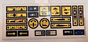 Lego 8480 Original Aufkleber Sticker 4100356 8480stk01 - Bild 1 von 1