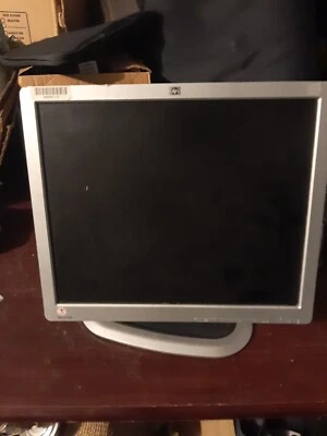 HP L1750 17" LCD Monitor and Stand (With Cords) - Image 1 of 4