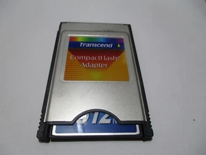 TRANSCEND TS512MCF80 MEMORY COMPACTFLASH 512MB Pulled From 11023F Lucent - Picture 1 of 2