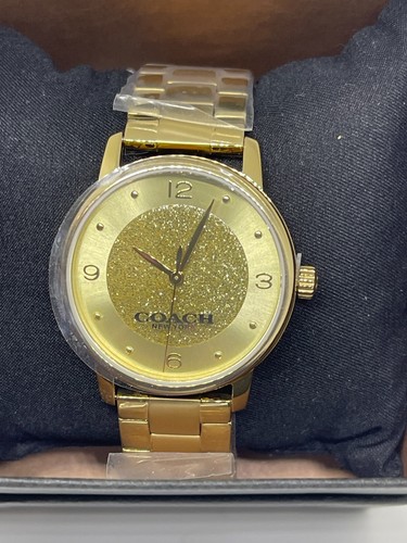 Orologio Coach Grand da donna in oro 36 mm prezzo al pubblico consigliato $ 195