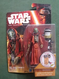 STAR WARS THE FORCE AWAKENS SARCO PLANK  3.75” FIGURE HASBRO MOC - Picture 1 of 10