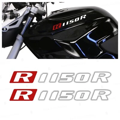 2pz Adesivi Bianco Rosso Compatibili con Serbatoio R1150 R R 1150 R1150R