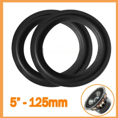 Altavoz de espuma de 5 pulgadas 125 mm Woofer Edge Surround Woofer pieza de reparación universal Foto 1 de 4