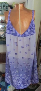 Ladies 2x Purple Nightie Amoureuse Brand Light and Dainty Loose and flowing - Picture 1 of 3
