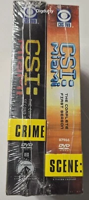 CSI MIAMI Complete Seasons 1 & 2 DVD Box Set Bundle - New Sealed - Image 1 of 4