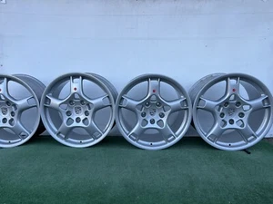 PORSCHE 911 997 CARRERA 19" LOBSTER CLAW GENUINE FACTORY OEM WHEELS RIM SET OF 4 - Picture 1 of 14