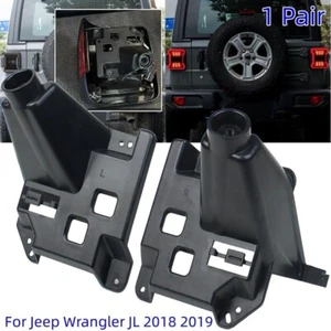 Left + Right Rear Tail Light Mounting Bracket Fit For 2018-2019 Jeep Wrangler JL - Picture 1 of 7