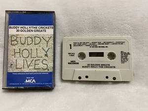 Buddy Holly The Crickets “20 Golden Greats” Audio Cassette Tape Album Music - Imagen 1 de 3