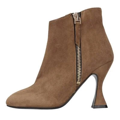 2554 CAM. Tronchetti E Francesine ALBANO Donna Marrone Amt06_alba - Imagen 1 de 4