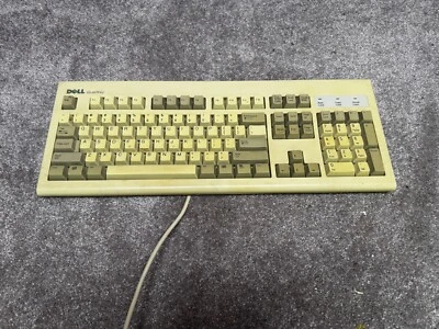Dell QuietKey SK-1000REW Wired Keyboard VINTAGE **USED** **WORKING**  - Image 1 of 2