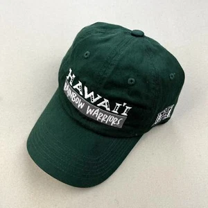 University of Hawaii Manoa Hat Cap Strapback Youth Green Rainbow Warriors NCAA - Picture 1 of 8