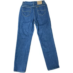 Pantalones de mezclilla vintage Lee Riders hechos en unión talla 14 med (28x30.5) hechos en EE. UU. - Imagen 1 de 9