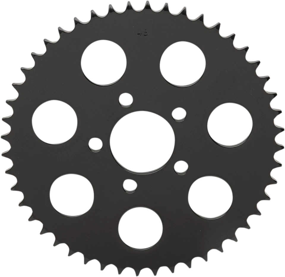 Piñón trasero conversión cadena 530 negro brillante Drag Specialties 1210-1844 48-... Foto 1 de 1