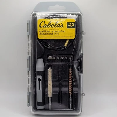 Cabela's .22-cal Specific Cleaning Kit in Shell Case 231386 - Image 1 of 4