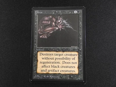 Terror MP [Limited Edition Beta] #2 Mtg Magic Free Tracking! - Image 1 of 2