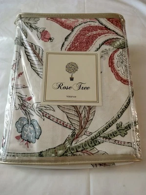 Rose Tree Izabelle One Tailored Valance 17in. X 80in. 2" Header NIP - Image 1 of 2