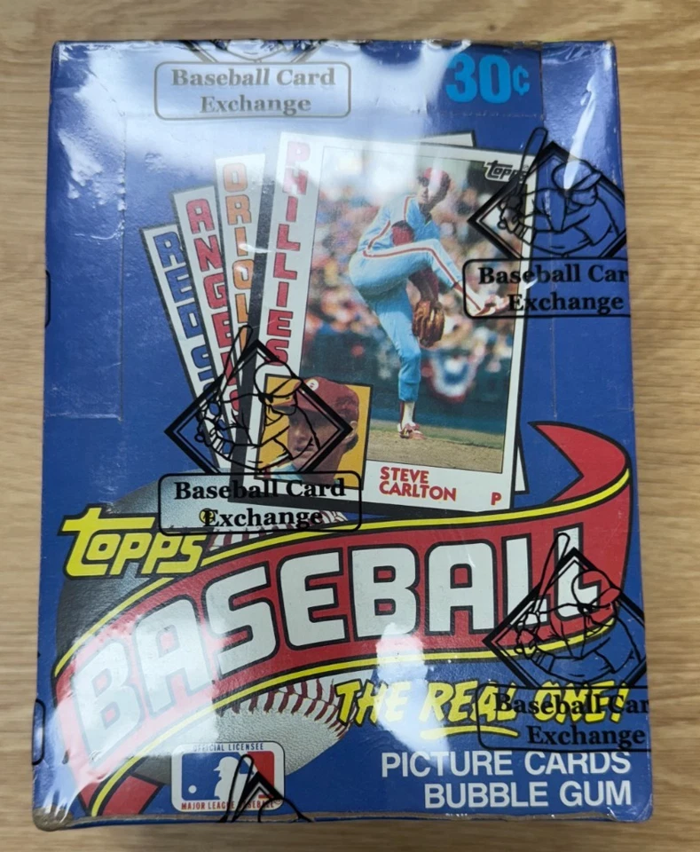 1984 Topps Baseball Unopened Wax Box BBCE Wrapped & Sealed - Image 1 of 2