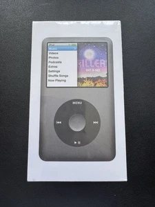 Apple iPod Classic 7th Generation 160GB Player - Black (MC297QB/A) - Picture 1 of 5