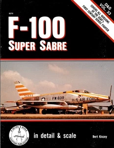 Squadron : F-100 Super Sabre In Detail & Scale - Cover Imperfections - Picture 1 of 2