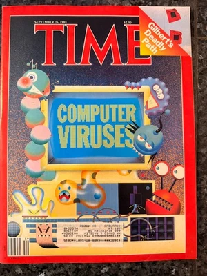 Time Magazine Vintage September 26, 1988 - Computer Viruses - Image 1 of 2