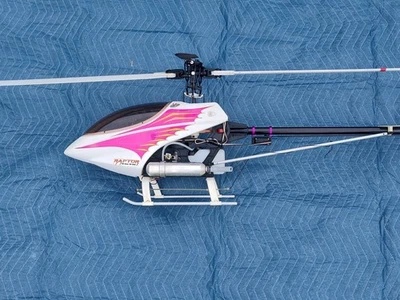 Thunder Tiger Raptor V2 50 Nitro Helicopter Enya 50 SS Engine & Futaba ARF - Image 1 of 4