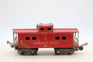 American Flyer #638 Red Vintage Caboose 638 - Picture 1 of 6