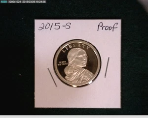 Dólar de prueba de nativos americanos 2015-S $1 - Imagen 1 de 2