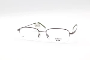 TECHNOlite Flex TLF 523 GM Gunmetal 52-19-140 Half Rim Eyeglass Frames T146 - Imagen 1 de 11