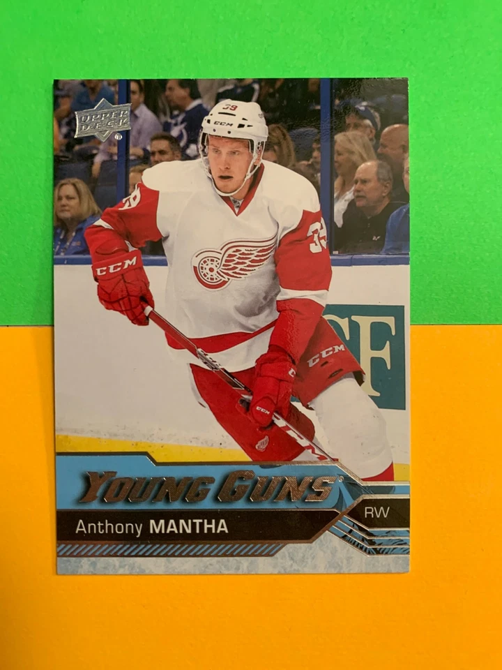 2016-17 UPPER DECK HOCKEY ANTHONY MANTHA YOUNG GUNS ROOKIE ~ #213 - Image 1 of 1