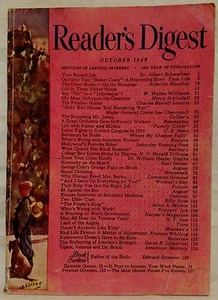 October 1949 Reader's Digest!!! - Picture 1 of 6