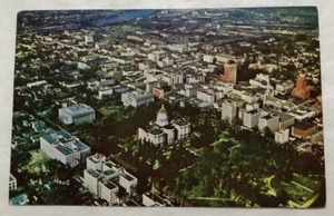 Aerial View Sacramento, California Capital Building Postcard (Y2) - Picture 1 of 2
