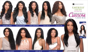 SENSATIONNEL Synthetic Hair Empress Custom Lace Wig BODY WEAVE (Tongable) - Picture 1 of 3