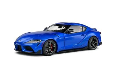 1:18 2021 Toyota GR Supra (A90) -- Horizon Blue Metallic -- Solido - Image 1 of 4