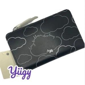 ๐ผ๐ฆ Radley London ๐ผ๐ฆ Portafoglio medio in pelle nera bi-fold per carte di credito ๐ผ D13 - Foto 1 di 5
