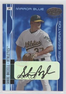 2003 Leaf Certified Materials New Generation /50 Shane Bazzell Rookie Auto RC