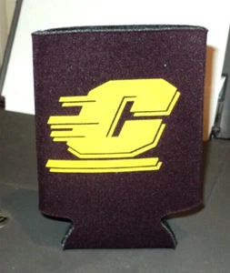 CENTRAL MICHIGAN CHIPPEWAS Can Koozie: BRAND NEW: Football: Beverage Cooler NCAA - Picture 1 of 2