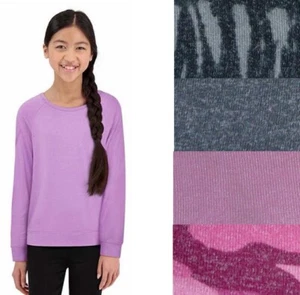 Girls Tee 2-Pack Lucky Brand Knit Tops size S, M, L NEW - Picture 1 of 5