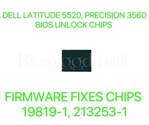 DELL LATITUDE 5520, PRECISION 3560, BEZ HASŁA BIOS CHIP 19819-1 213253-1 P9MHC - Zdjęcie 1 z 2