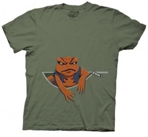 Naruto - Shonen Jump Naruto Gamakichi In Zipper Men's T-Shirt - Medium - Picture 1 of 1