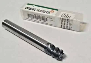 NEW WIDIA HANITA SOLID CARBIDE 16 mm END MILL 6 FLUTE TOOL BIT 16 x 20 x 125 22R - Picture 1 of 7