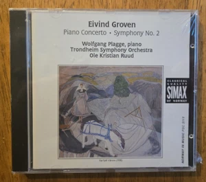 Eivind Groven: Piano Concerto 1 / Symphony No. 2 CD, Wolfgan Plagge - Piano - Picture 1 of 2