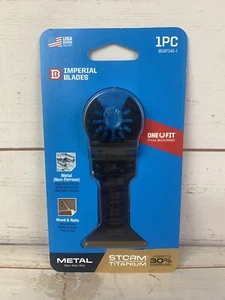 Imperial Blades One Fit 1-3/4" Storm Titanium Metal Blade, 1PC IBOAT340-1 - Picture 1 of 2