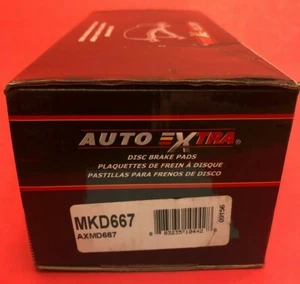NEW AXMD667 MKD667 Disc Brake Pads Semi-Metallic Rear Auto Extra NOS  - Picture 1 of 1