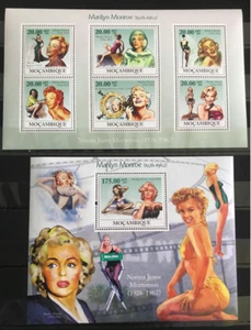 Mozambique - Marilyn Monroe / Actress - stamps - MNH** YAR - Picture 1 of 1