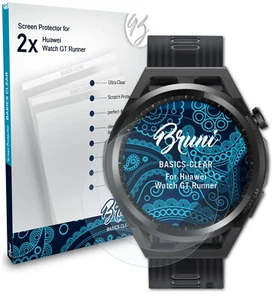 Bruni 2x Écran protecteur pour Huawei Watch GT Runner Protecteur d'écran - Photo 1 sur 4