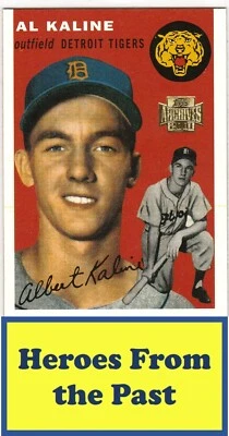 2001 Topps Archives #245 Al Kaline 054-B - Image 1 of 2